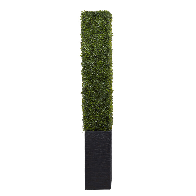 602736 22r X 59r Tall Artificial Green Boxwood Hedge Indoor Outdoor Decor 13