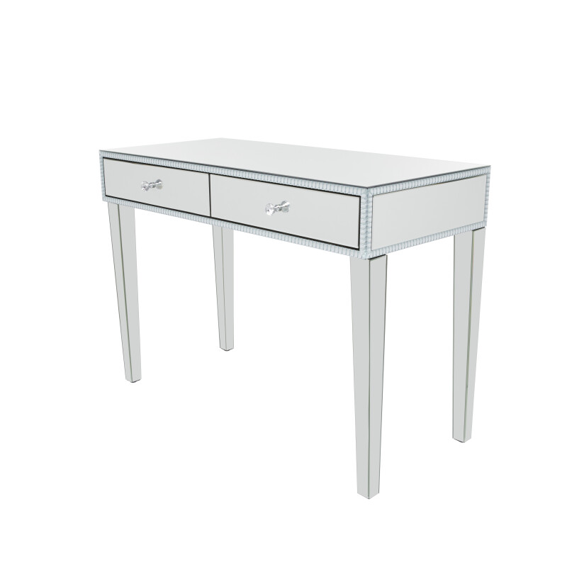 604424 Silver Wood Glam Console Table 14