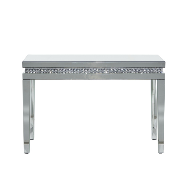 604425 Silver Wood Glam Console Table 11