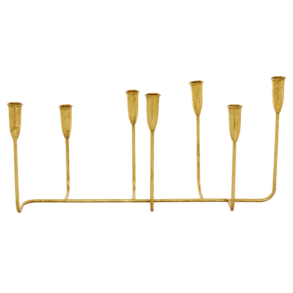 605700 Cosmoliving By Cosmopolitan Gold Metal Contemporary Candlestick Holders 2