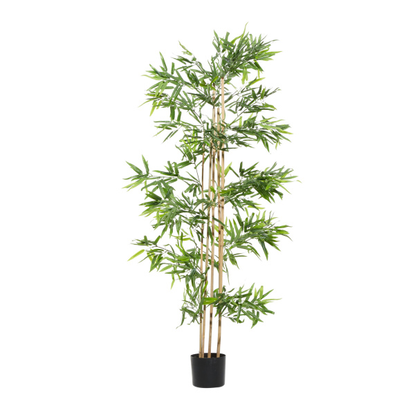 605861 Brown Artificial Bamboo Plants Indoor 5