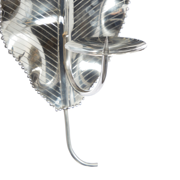 606103 Silver Stainless Steel Wall Sconce 5
