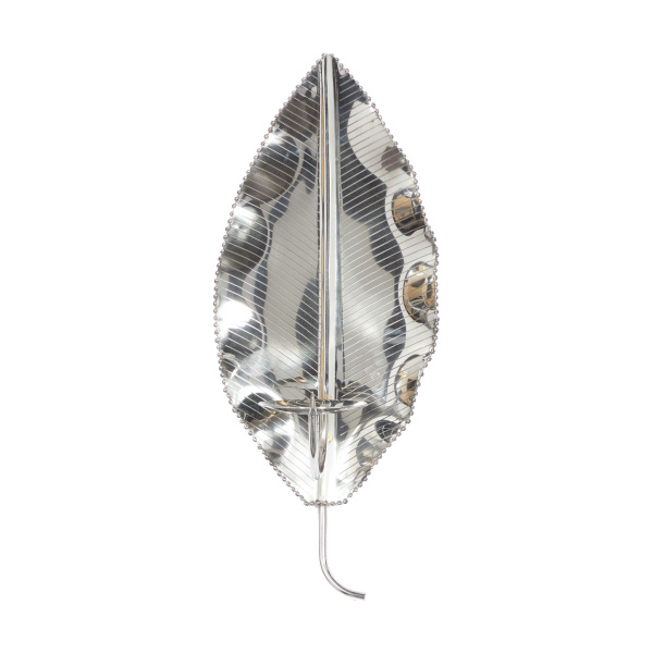 606103 Silver Stainless Steel Wall Sconce 6
