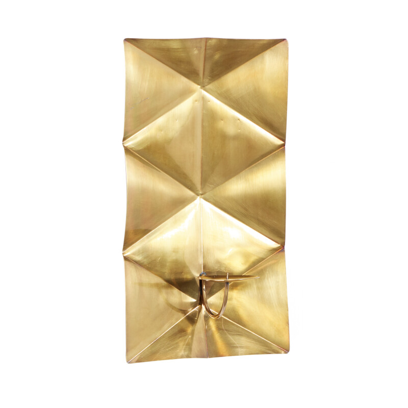 606104 Gold Stainless Steel Wall Sconce