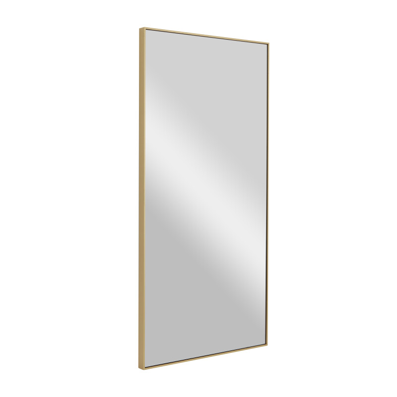 Gold Wood Contemporary Wall Mirror 18