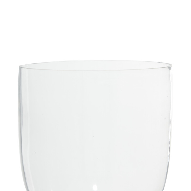 UMA 600558 Silver Glass Traditional Candle Holder 4