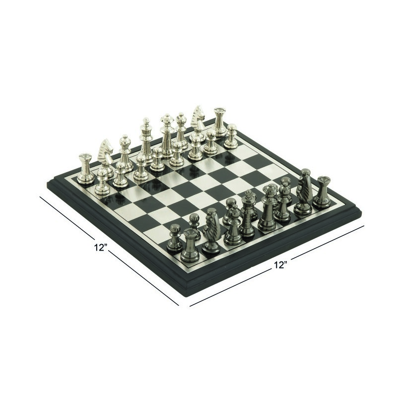 UMA 600789 Black Aluminum Traditional Game Set 2