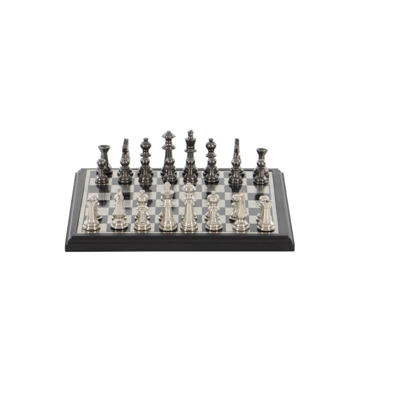 UMA 600789 Black Aluminum Traditional Game Set 5
