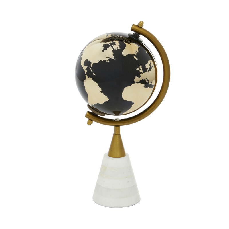 UMA 600814 Gold Ceramic Modern Globe 3