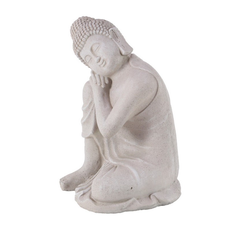 UMA 601331 Grey Magnesium Ide Buddha Garden Sculpture 5