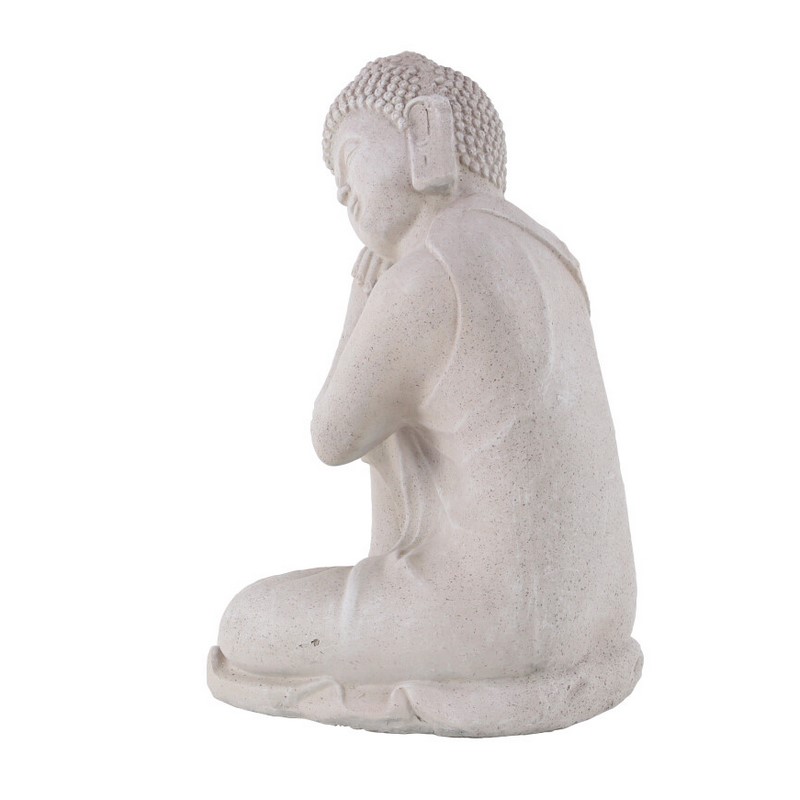 UMA 601331 Grey Magnesium Ide Buddha Garden Sculpture 6