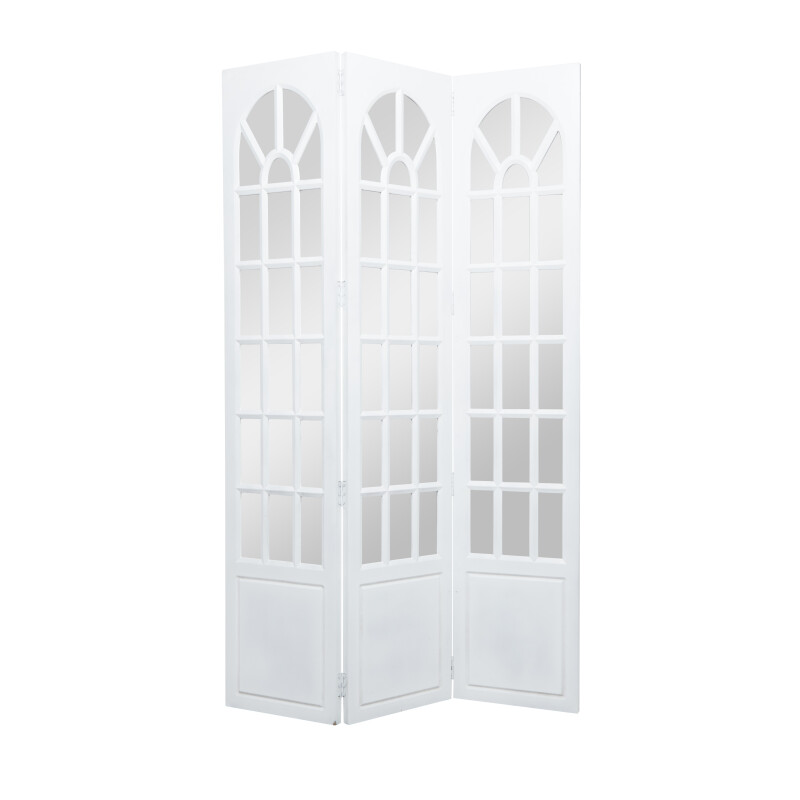 602260 White Pine French Country Room Divider Screen, 72" x 44"