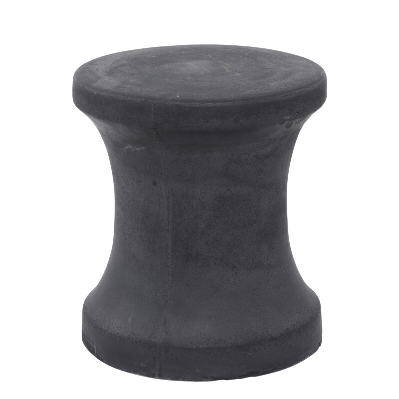 UMA 602416 Black Fiber Clay Industrial Stool 3