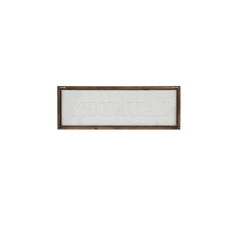 UMA 603092 White Farmhouse Laundry Wood Wall Decor 3
