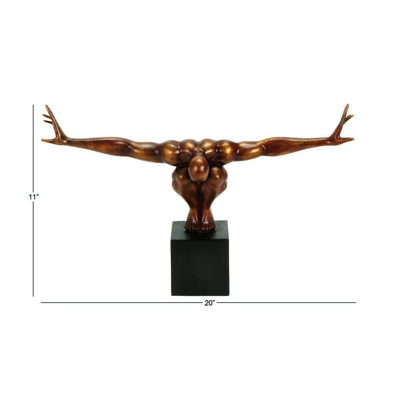 UMA 603572 Human Figure Display, Human Sculpture Decor 2