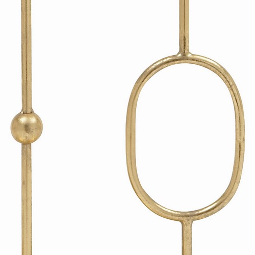 UMA 604132 CosmoLiving by Cosmopolitan Gold Candlestick Holders 4