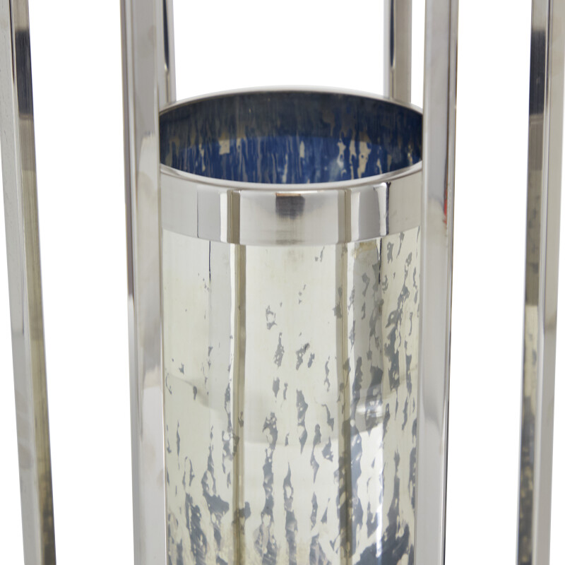 UMA 606126 Silver Stainless Steel Contemporary Lantern 6