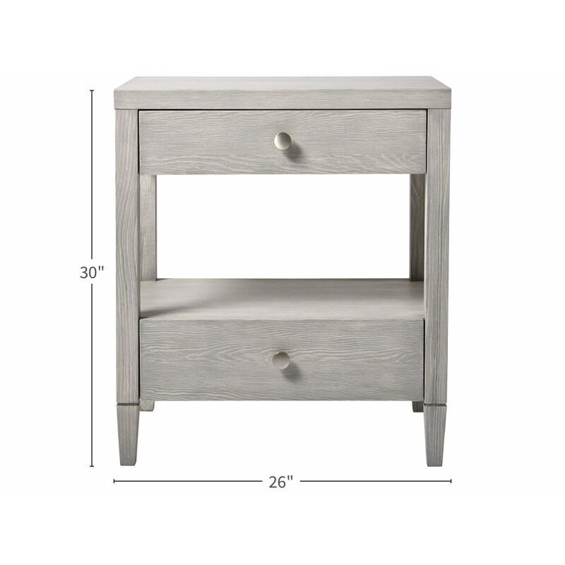 833a355 Two Drawer Coastal Living Bedside Table 2