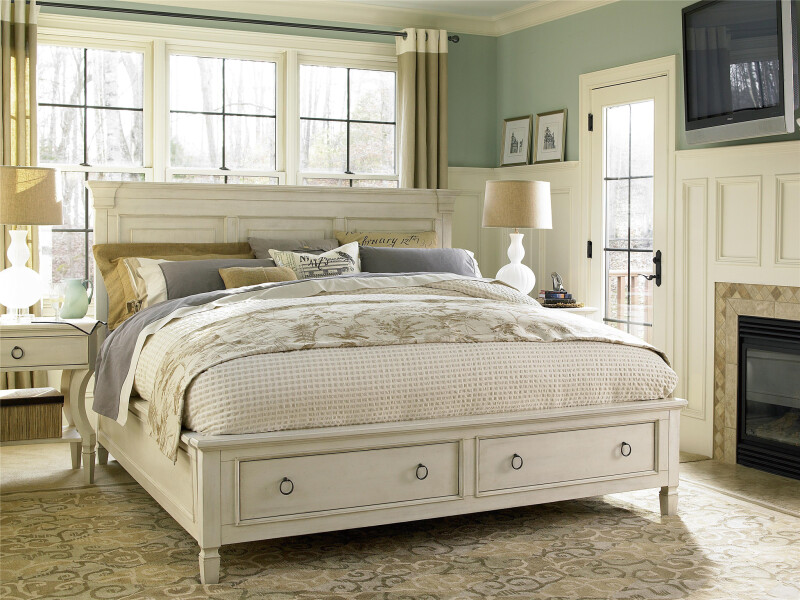 987250sb Summer Hill Complete Storage Bed Queen 2