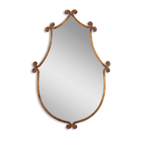 13648 Uttermost Ablenay Antique Gold Mirror