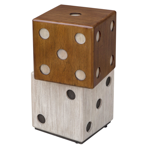 25485 Roll the Dice Accent Table