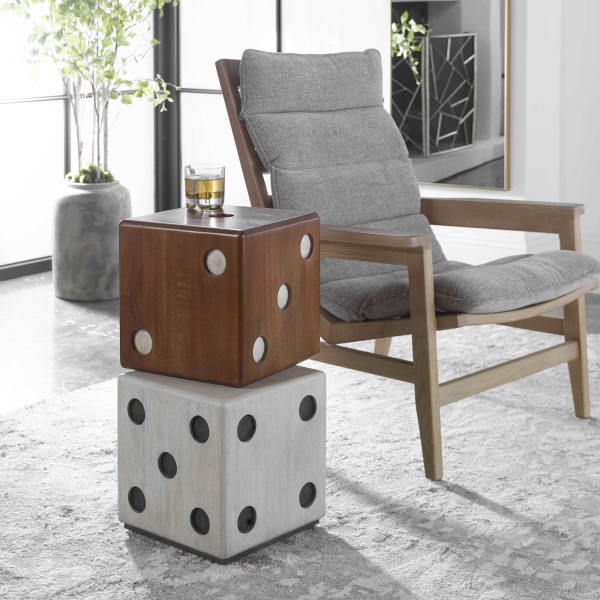 25485 Roll the Dice Accent Table