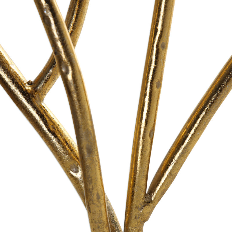 18796 Uttermost Gold Branches Decorative Fireplace Screen