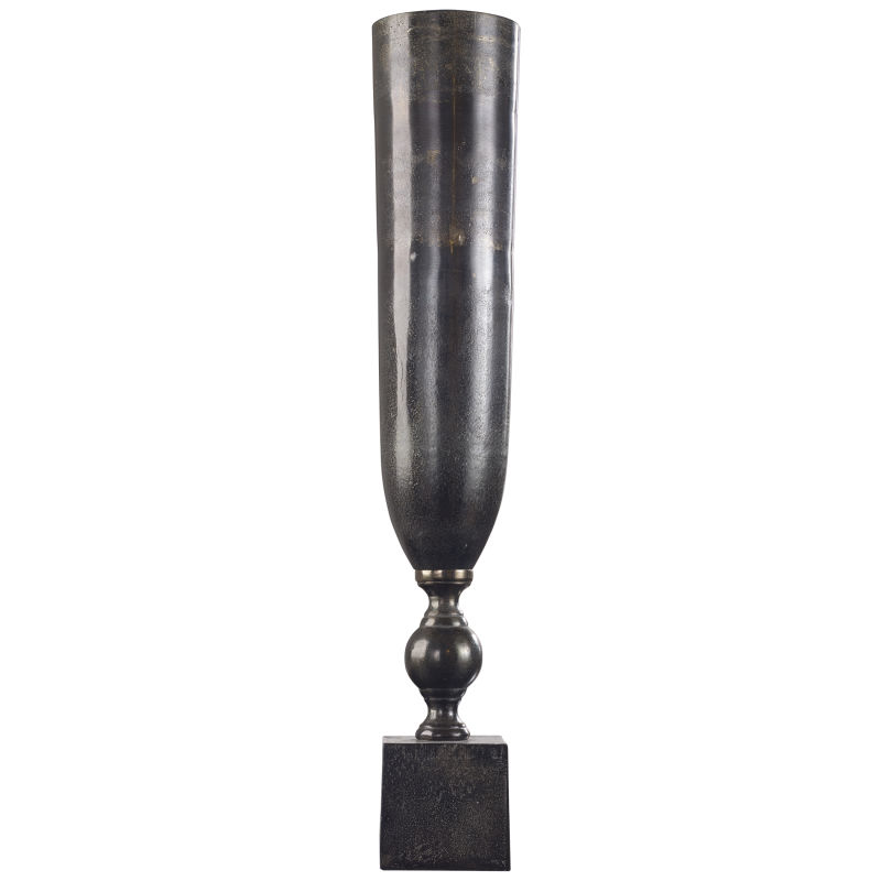 18959 Uttermost Kaylie Black Nickel Vase