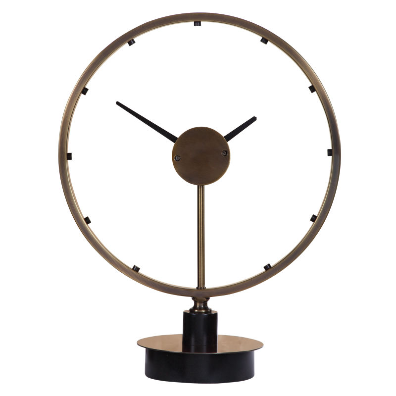 06459 Uttermost Davy Modern Table Clock
