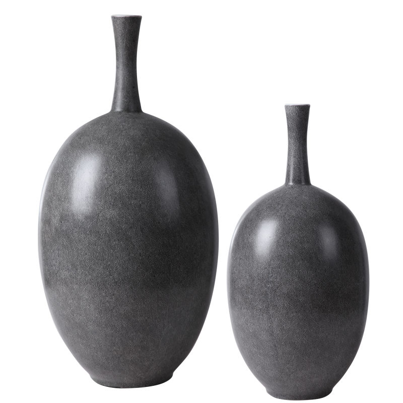 17711 Uttermost Riordan Modern Vases, S/2