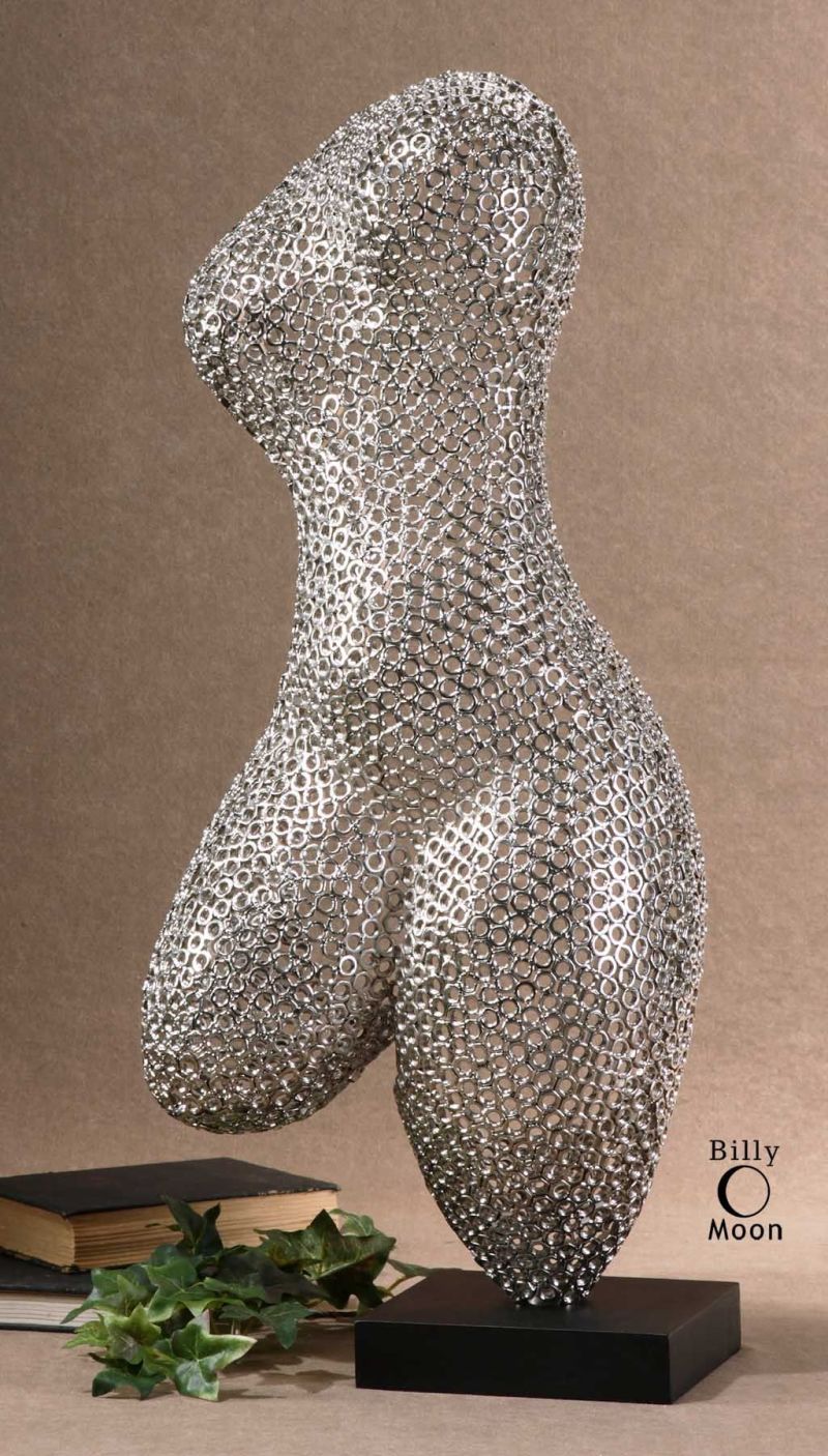 20309 Uttermost Hera Nickel Plated Sculpture