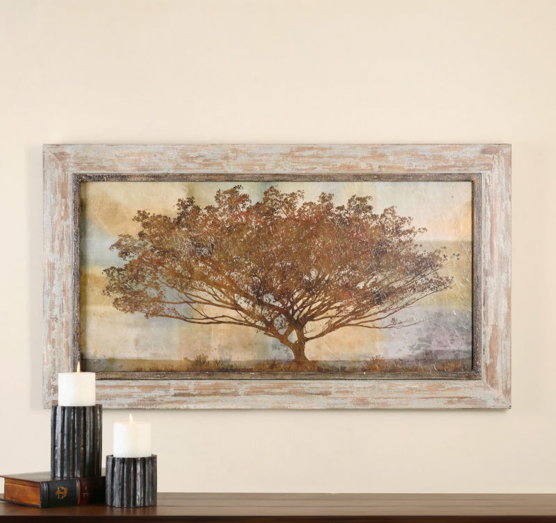 51100 Uttermost Autumn Radiance Sepia Framed Art