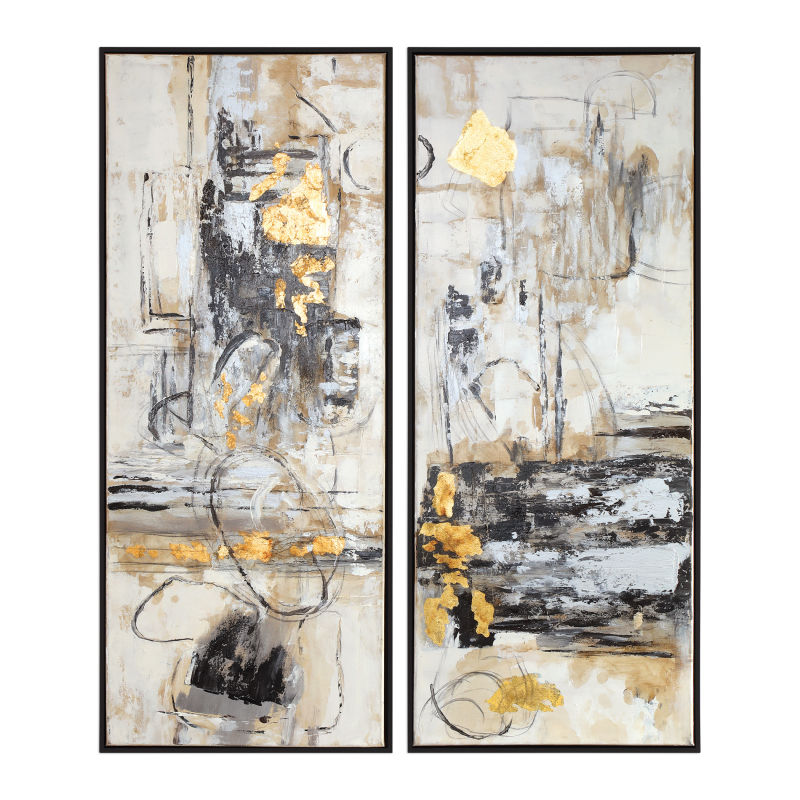 51302 Uttermost Life Scenes Abstract Art S/2