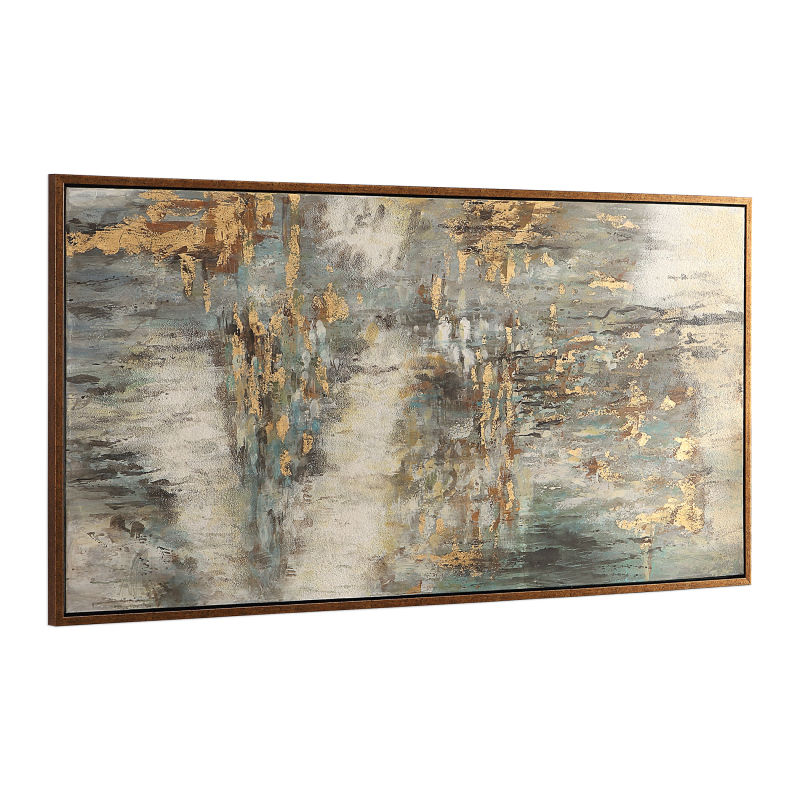 31414 Uttermost Behind The Falls Abstract Art