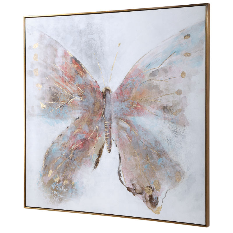 35365 Uttermost Free Flying Hand Painted Canvas