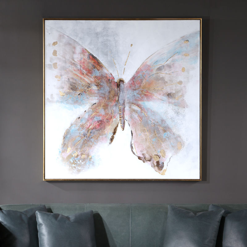 35365 Uttermost Free Flying Hand Painted Canvas