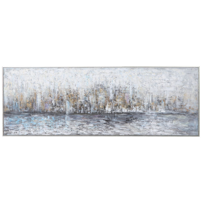 31325 Uttermost City Reflection Hand Painted Canvas