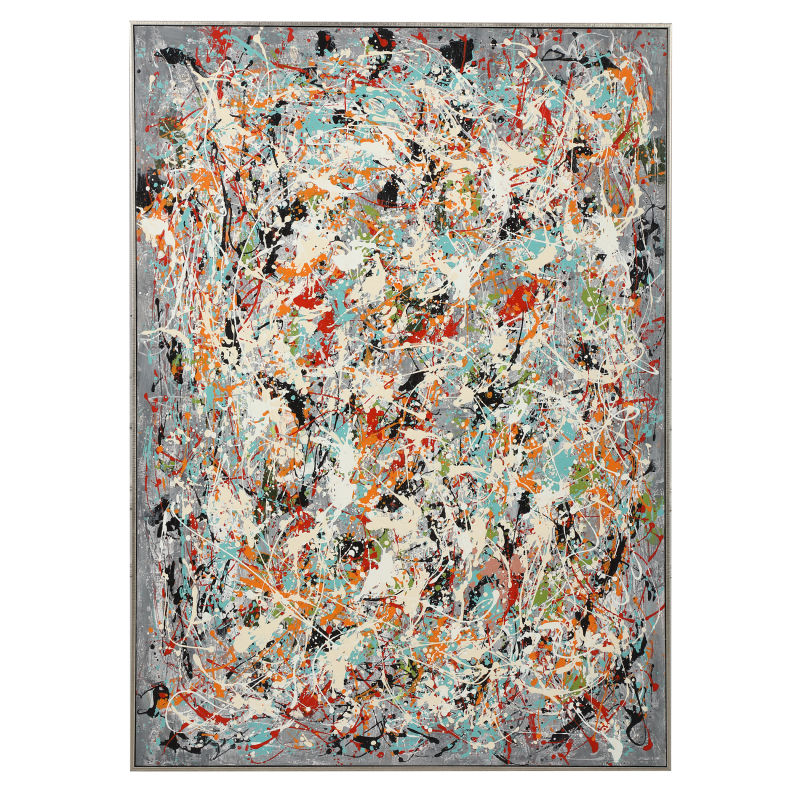 34379 Uttermost Organized Chaos Hand Painted Canvas
