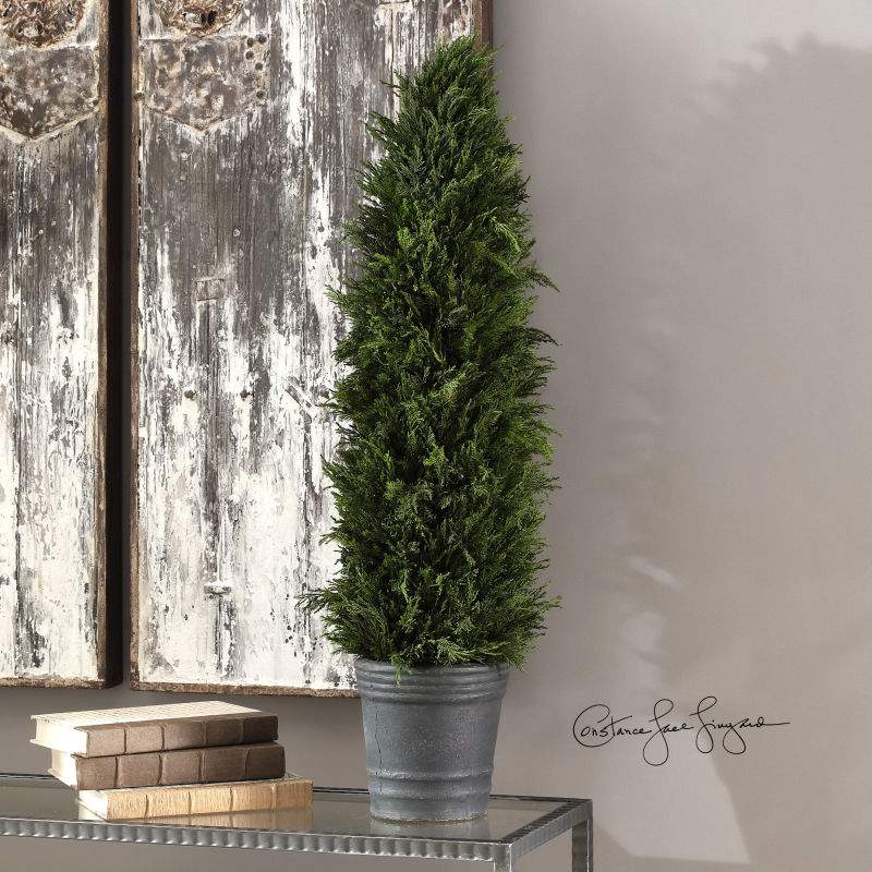 60139 Uttermost Cypress Cone Topiary