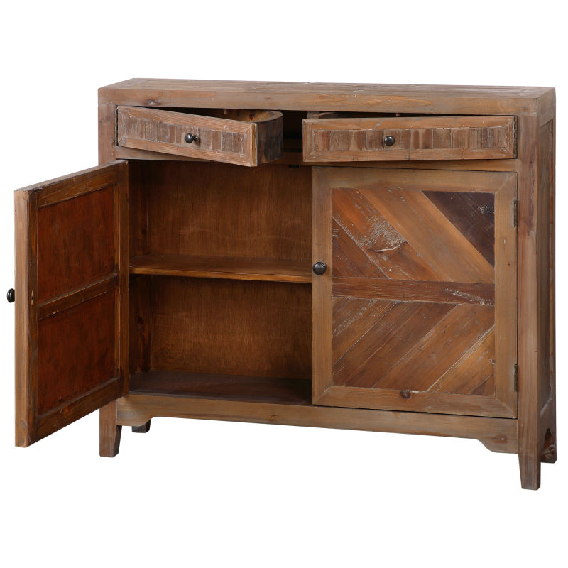 24415 Uttermost Hesperos Reclaimed Wood Console Cabinet