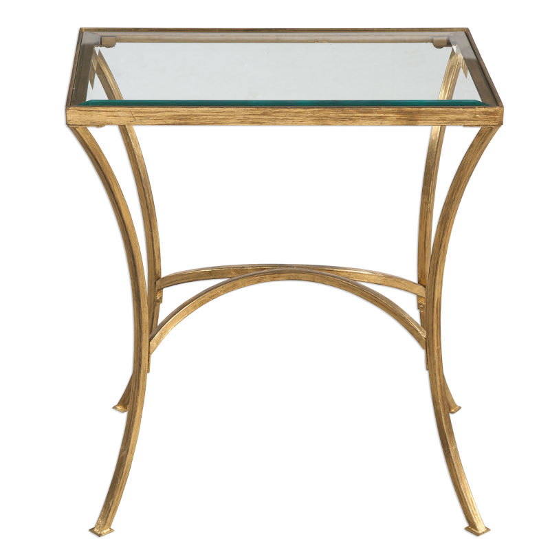 24641 Uttermost Alayna Gold End Table