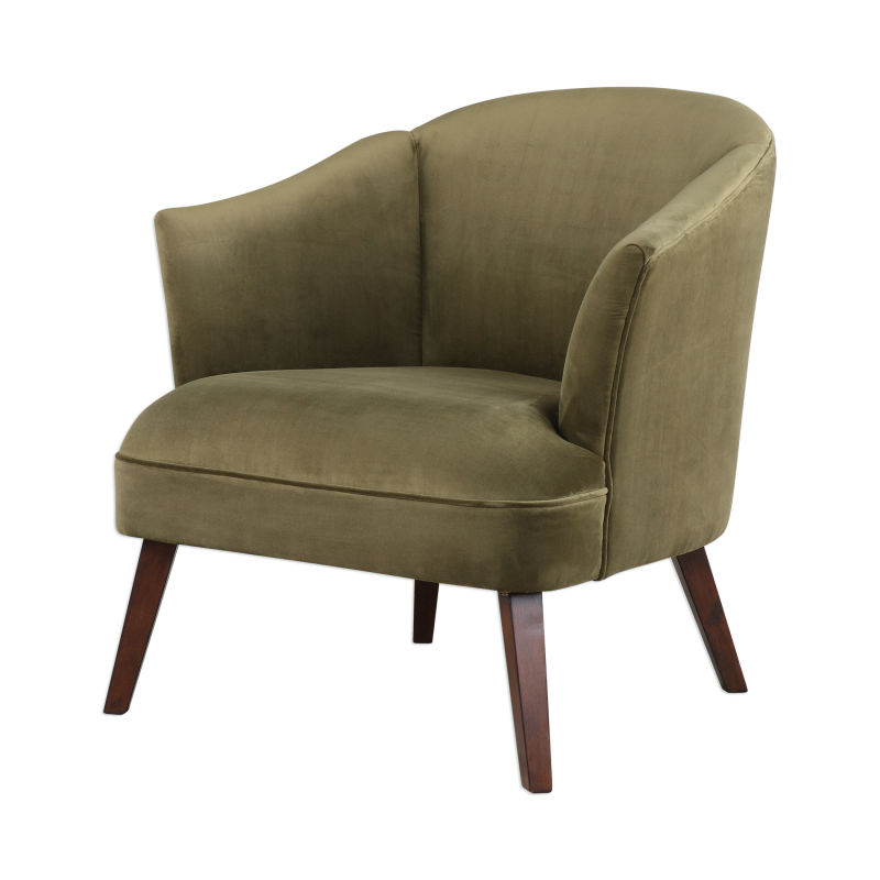 23321 Uttermost Conroy Olive Accent Chair