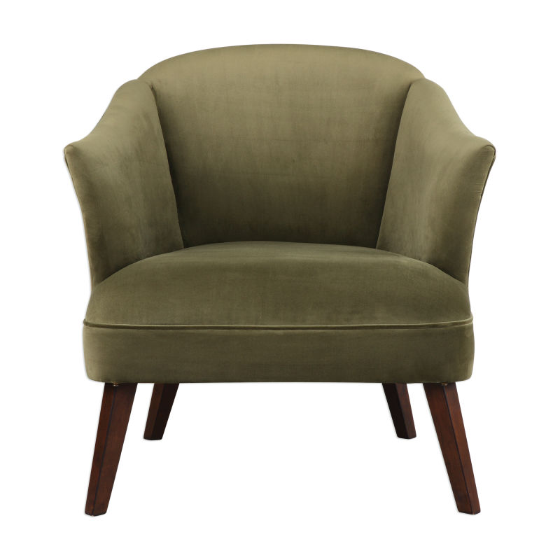 23321 Uttermost Conroy Olive Accent Chair