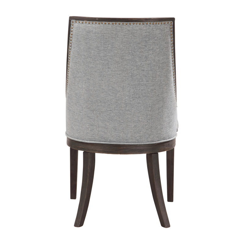 23481 Uttermost Janis Ebony Accent Chair