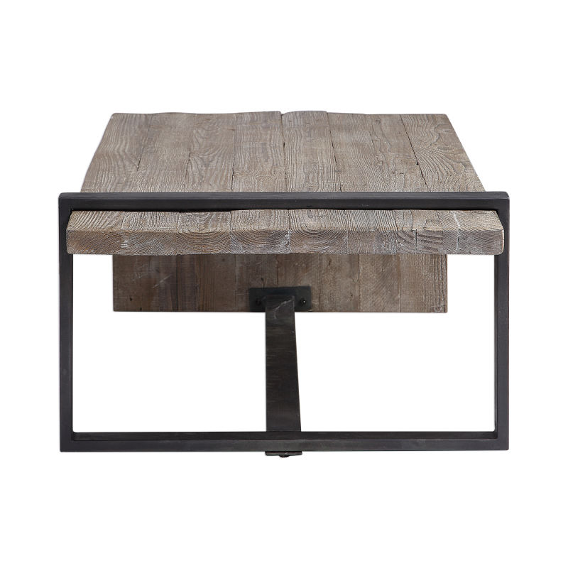 24893 Uttermost Genero Weathered Coffee Table