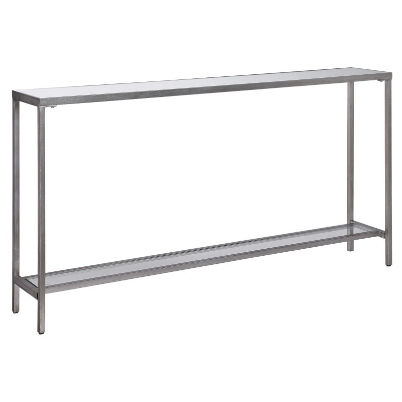 24913 Uttermost Hayley Silver Console Table