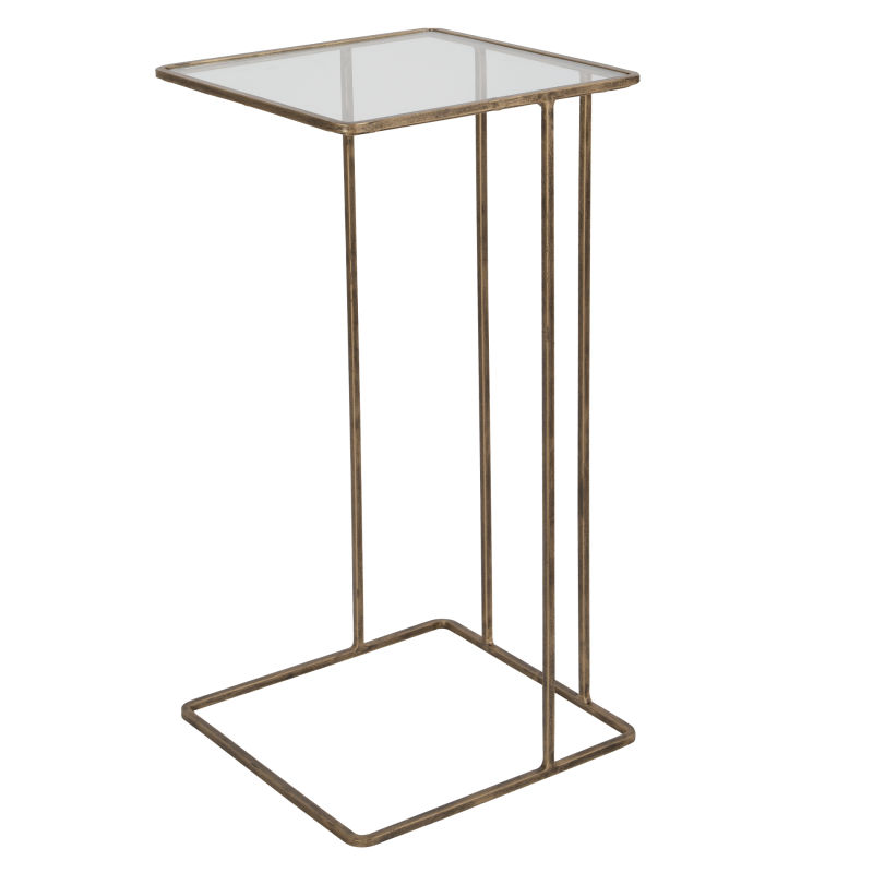 25066 Uttermost Cadmus Gold Accent Table