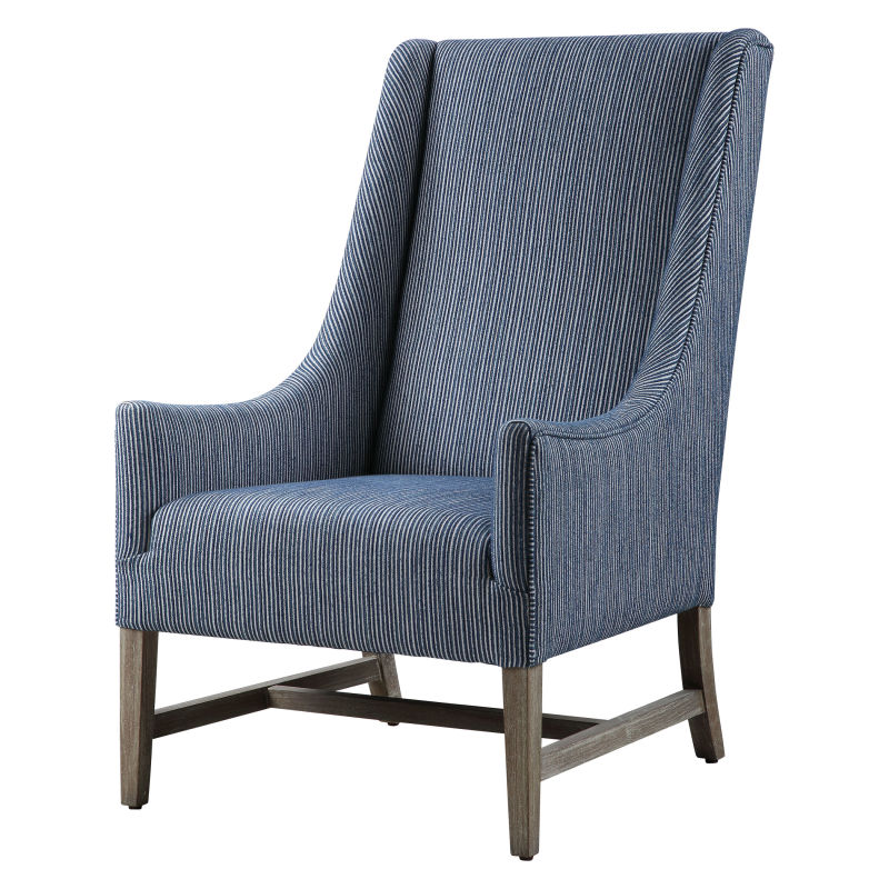 23562 Uttermost Galiot Wingback Accent Chair
