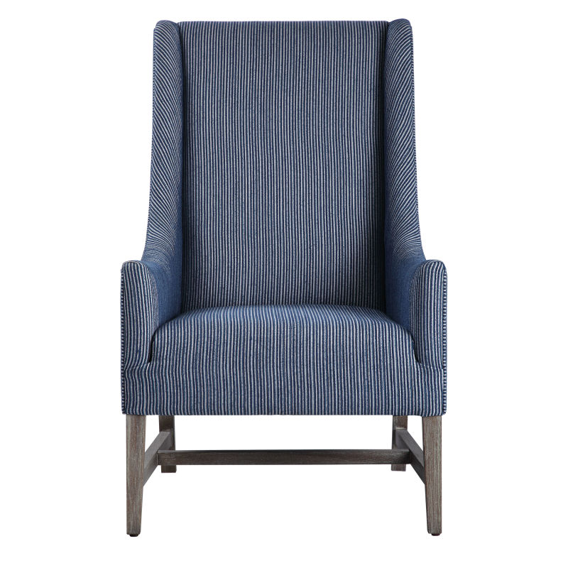 23562 Uttermost Galiot Wingback Accent Chair