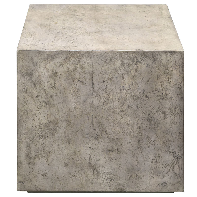Uttermost Kioni Gray Cube Table